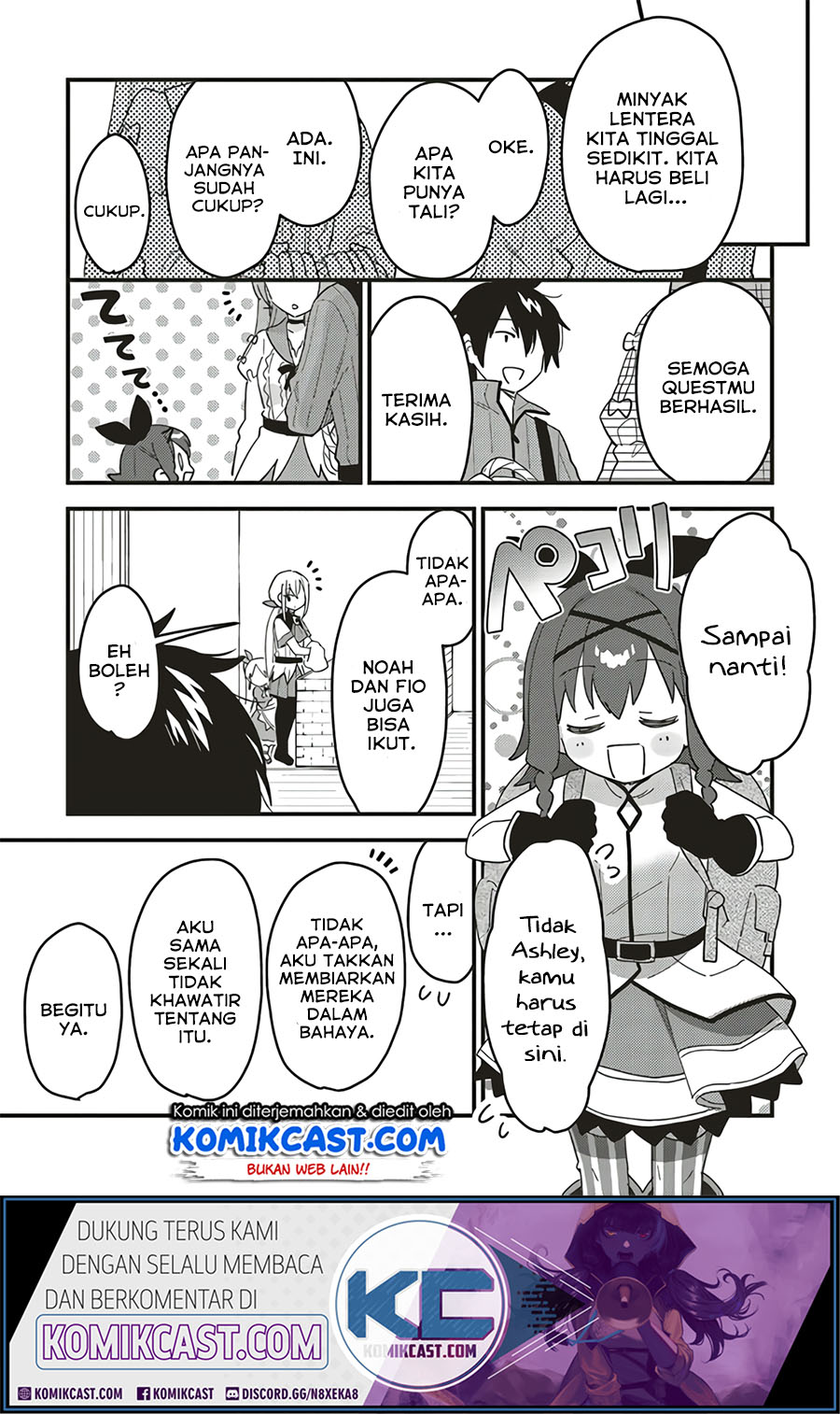 Tensei Kenja wa Musume to Kurasu Chapter 06.1 Gambar 6